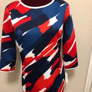 Red, White and Blue Dress